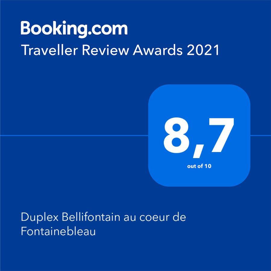 Apartamento Duplex Bellifontain Au Coeur De Fontainebleau Exterior foto